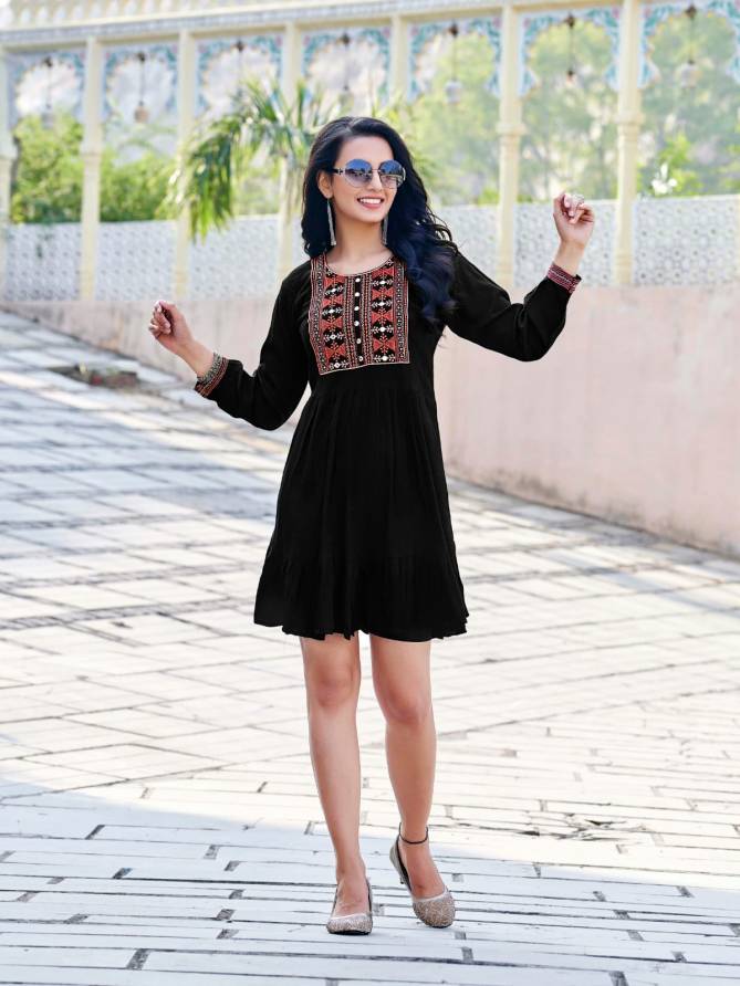 Tip Tops Yami 3 Tunic Style Fancy Wear Wholesale Designer Kurtis